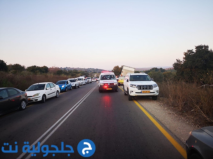 مصرع شخص واصابة 4 آخرين في حادث طرق قرب كفرقرع